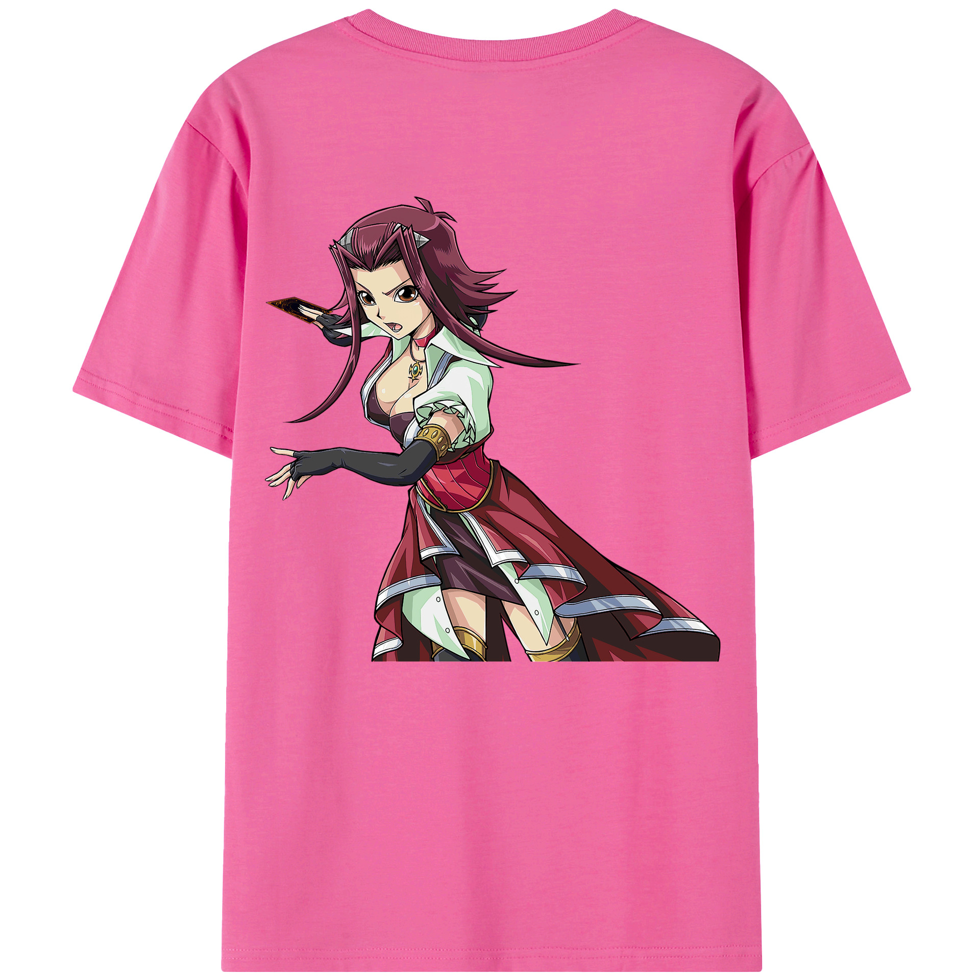 （画像用） 遊☆戯☆王 Yu-Gi-Oh! レディース半袖Tシャツ(バックプリント)
